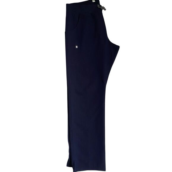 Figs Technical Collection Scrub Pants Men XLT Navy Cargo Inseam 32" Medical - Picture 2 of 10